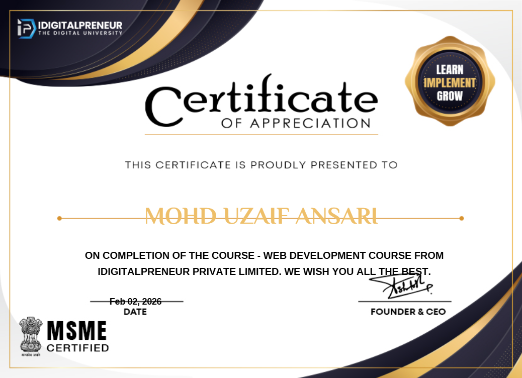 MSME Certification